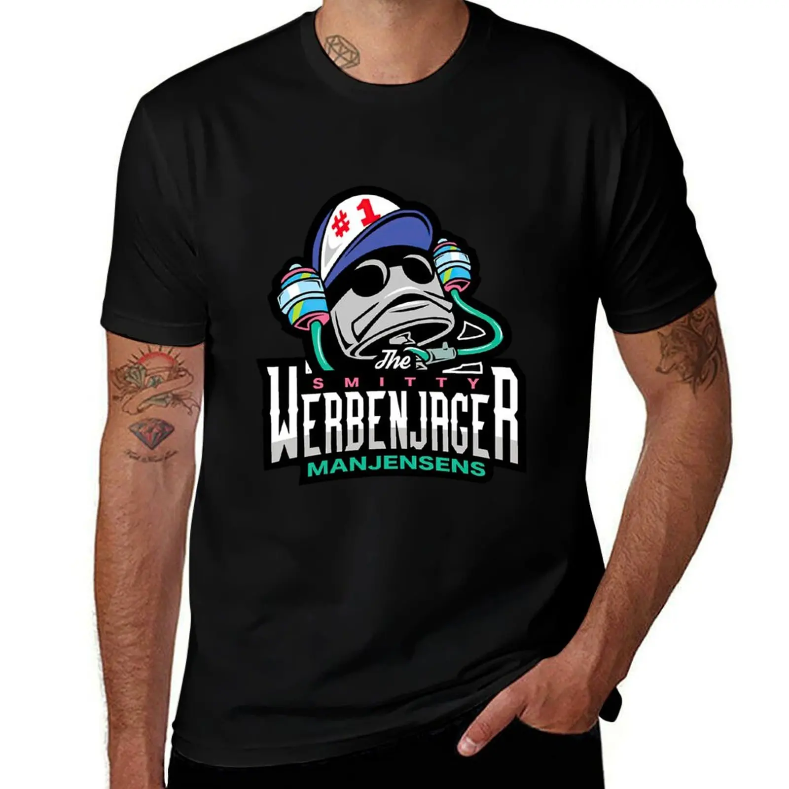 

Smitty Werbenjager Manjensen Cute T-Shirt Big and Tall Loose Fit T-Shirt