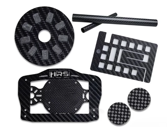 Custom 3K Carbon Fiber Sheet Ultra Lightweight 0.2mm 10mm High Strength
