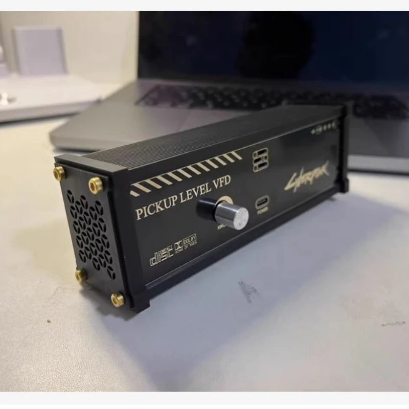 DIY Fashion Desktop Voice Control Sensor VFD Audio Pickup Music Spectrometer