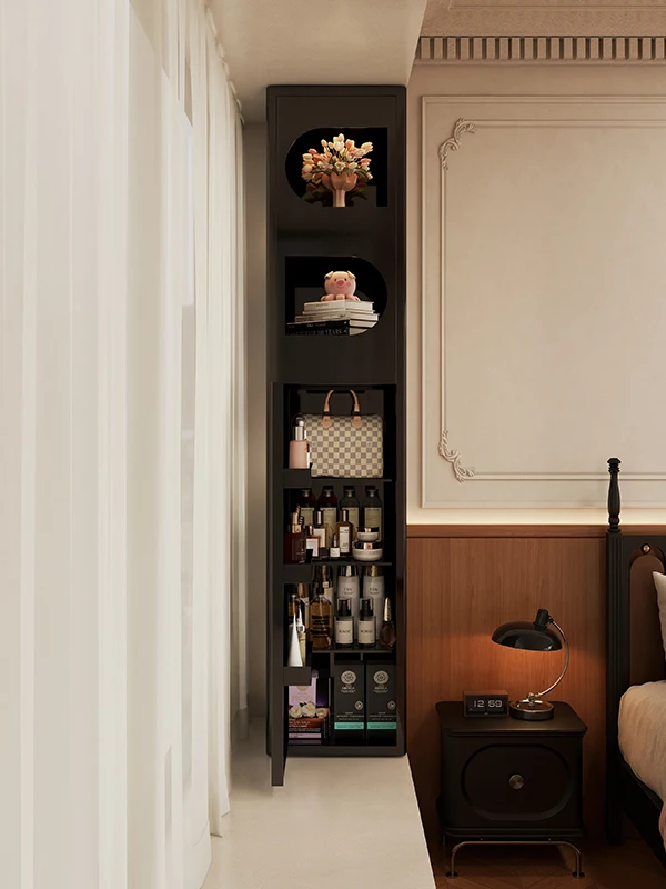 Bedroom Balcony Bay Window Cabinet Corner Locker Display Cabinet Space-saving Living Room Window Sill Entrance Storage