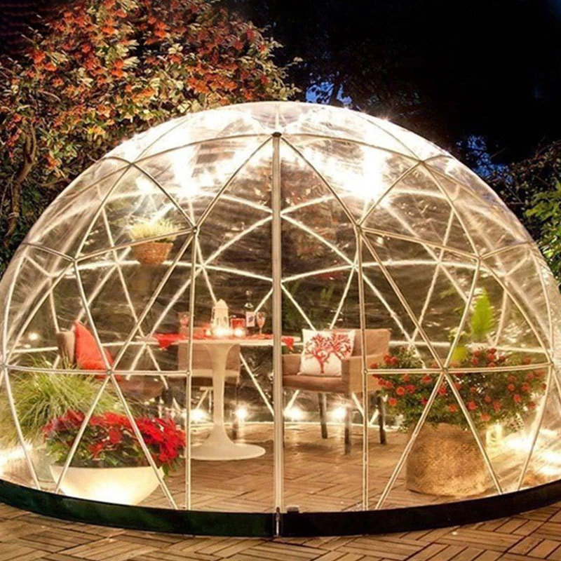 Dia 3.6M spherical starry sky Tent transparent Dome Camping tents mobile restaurant activity exhibition Party Event Decoration