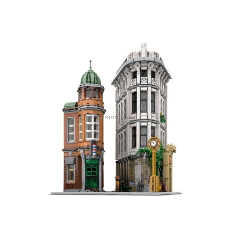 4049PCS City Hot Selling Modular FlatIron MOC Creative Street View Model Building Blocks Architecture Children Toy Birthday Gift