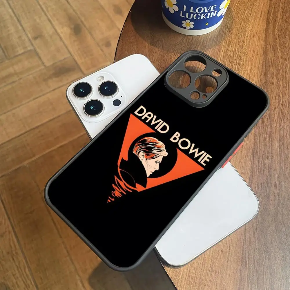 D-David S-Singer B-Bowie Handyhülle für iPhone 17 16 15 14 13 11 12 Pro Max Mini Xs X Xr 7 8 Plus Se Rückseite
