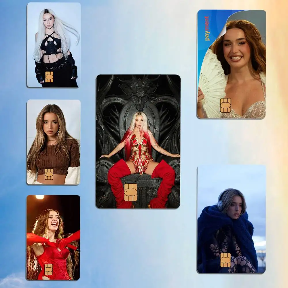 

N-NAVE DRAGON L-Lola Indigo Skin HD Stickers Game Card Decal Scratch-resistant For Credit Debit Card Small Large Chip