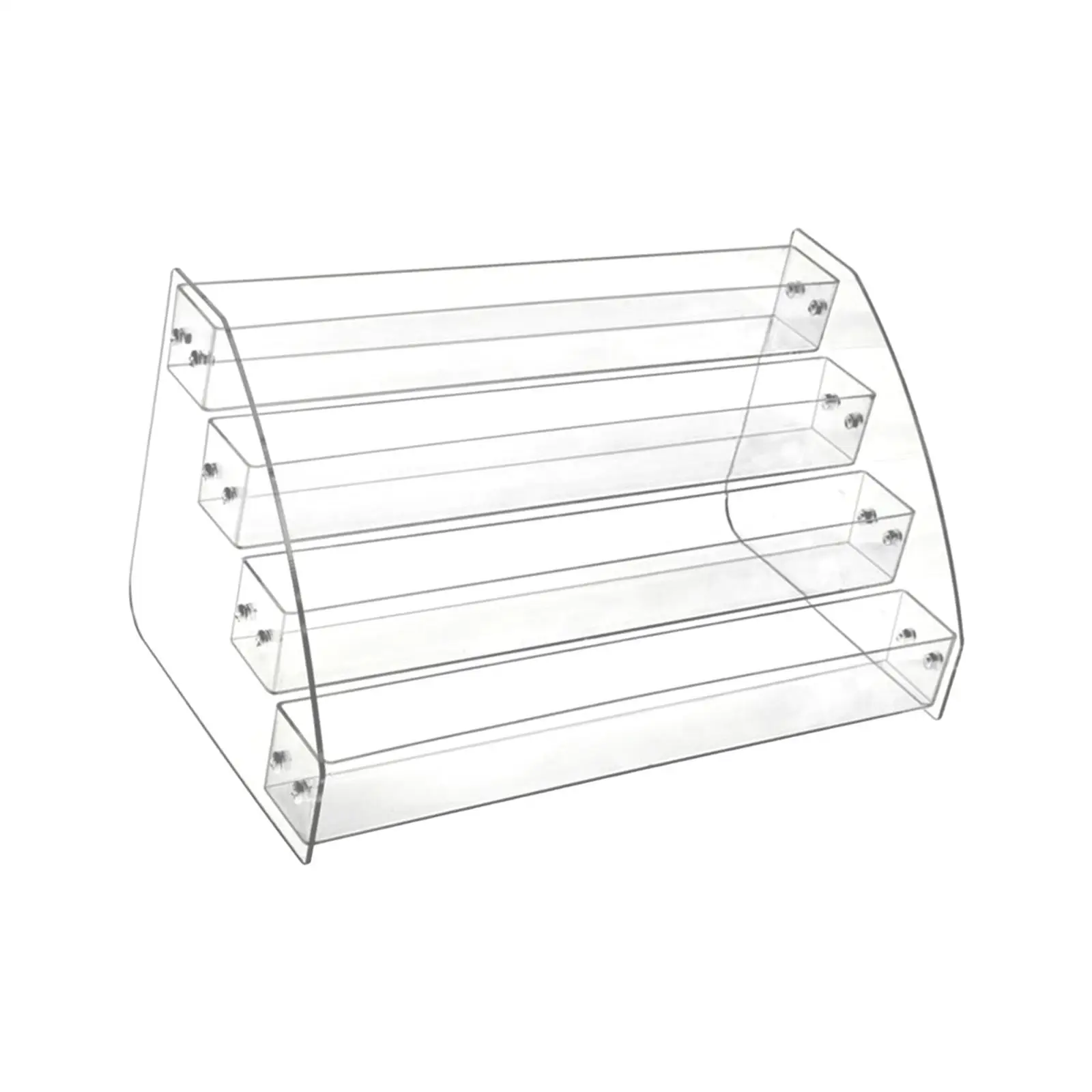 Business Card Holder Acrylic Stand, Desktop Dispenser Display Storage Shelf Desk Storage Rack for Collectibles, Greeting Card