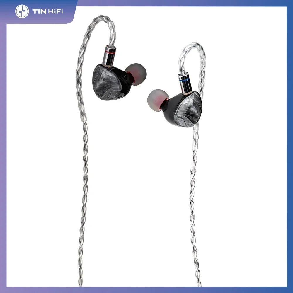 TINHIFI P1 MAX II 14.2mm planar HIFI In-ear wired earphones adopts the next generation equipped with dual N 52 magnetic circuits