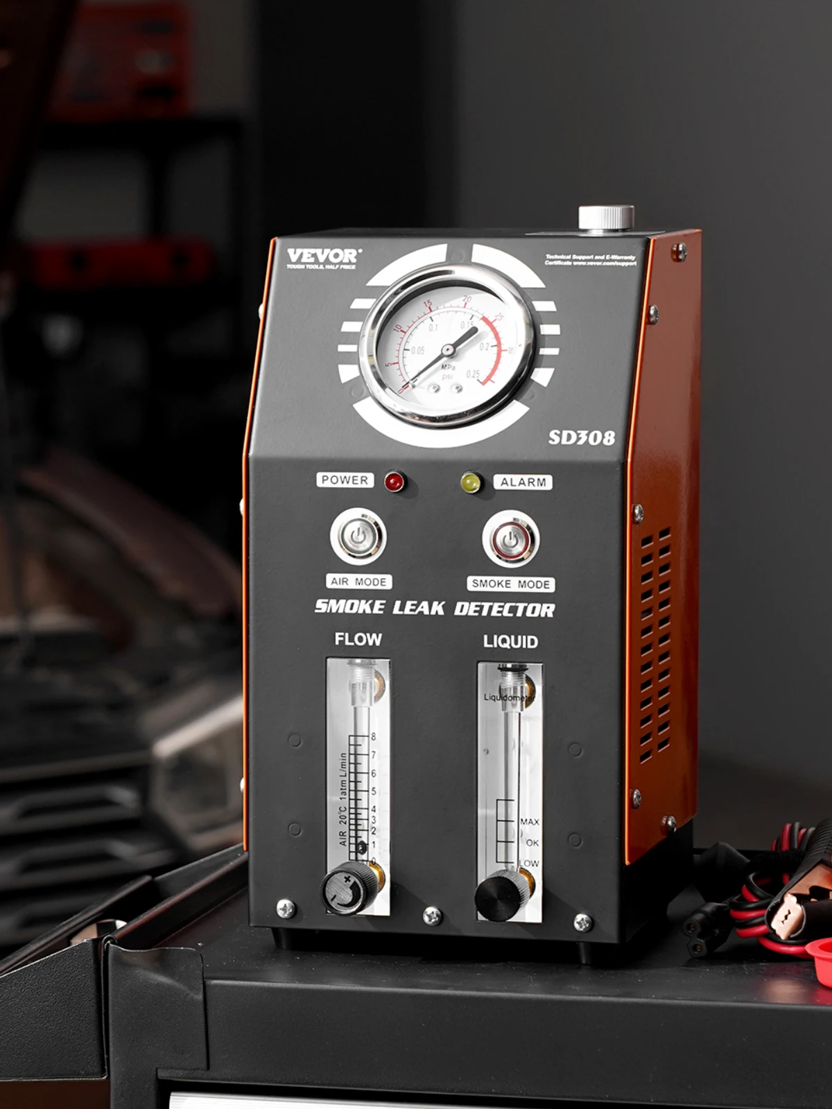 SucceBuy Automotive Rookmachine Lekdetector EVAP Rookmachine Lektester 2-Modus Vacuüm Diagnose voor EVAP FuelPipe Systeem - afbeelding 2