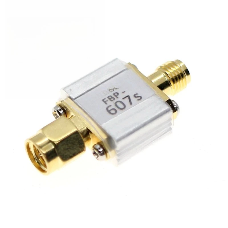 607mhz for saw bandpass filter 18mhz bandwidth sma interface