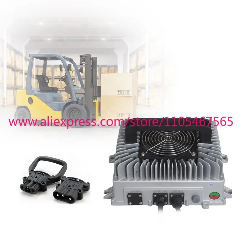

Waterproof IP67 48V 60V 72V 84V 96V 144V 312V Electric Forklift Car Lithium Iron Phosphate Battery Charger
