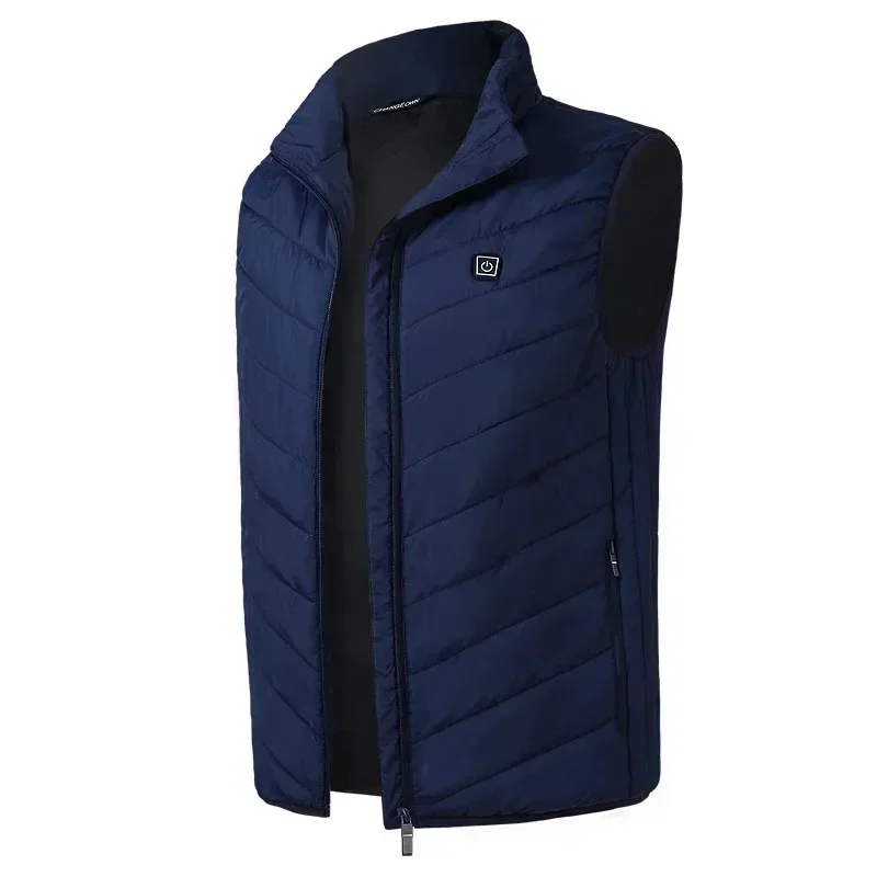 21/17 zones gilet chauffant hommes femmes veste chauffante électrique Usb vêtements chauffants infrarouges nouveau bodywarmer doudoune chauffante hiver