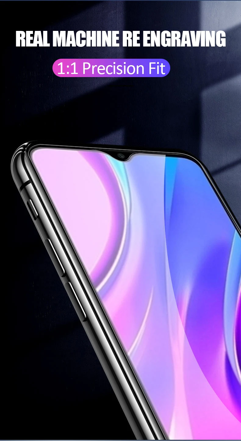 3Pcs auf Für Xiaomi Redmi 13C 14C 12C 10C 5G Gehärtetem Glas Für Redmi 12 10 10A 9 9A 9C 9T 7 7A 8A 8 Volle Abdeckung Screen Protector – Detail 3