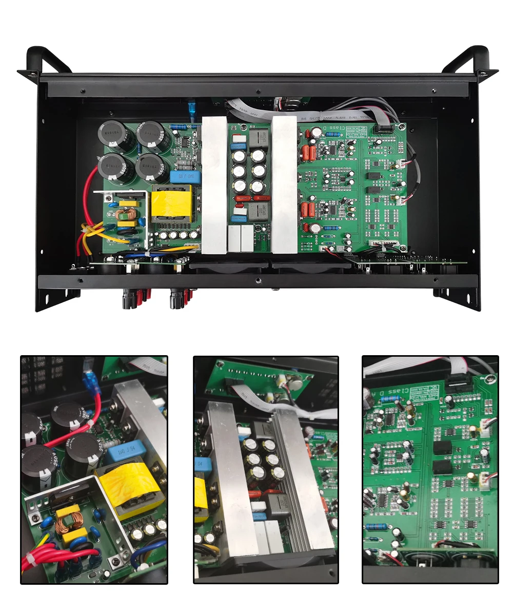 2025 GAP-602 Digital Amplifier Professional 600W 10000W 2 Channels 8 channels Powerful Amplifier For KTV Stage Concern Church