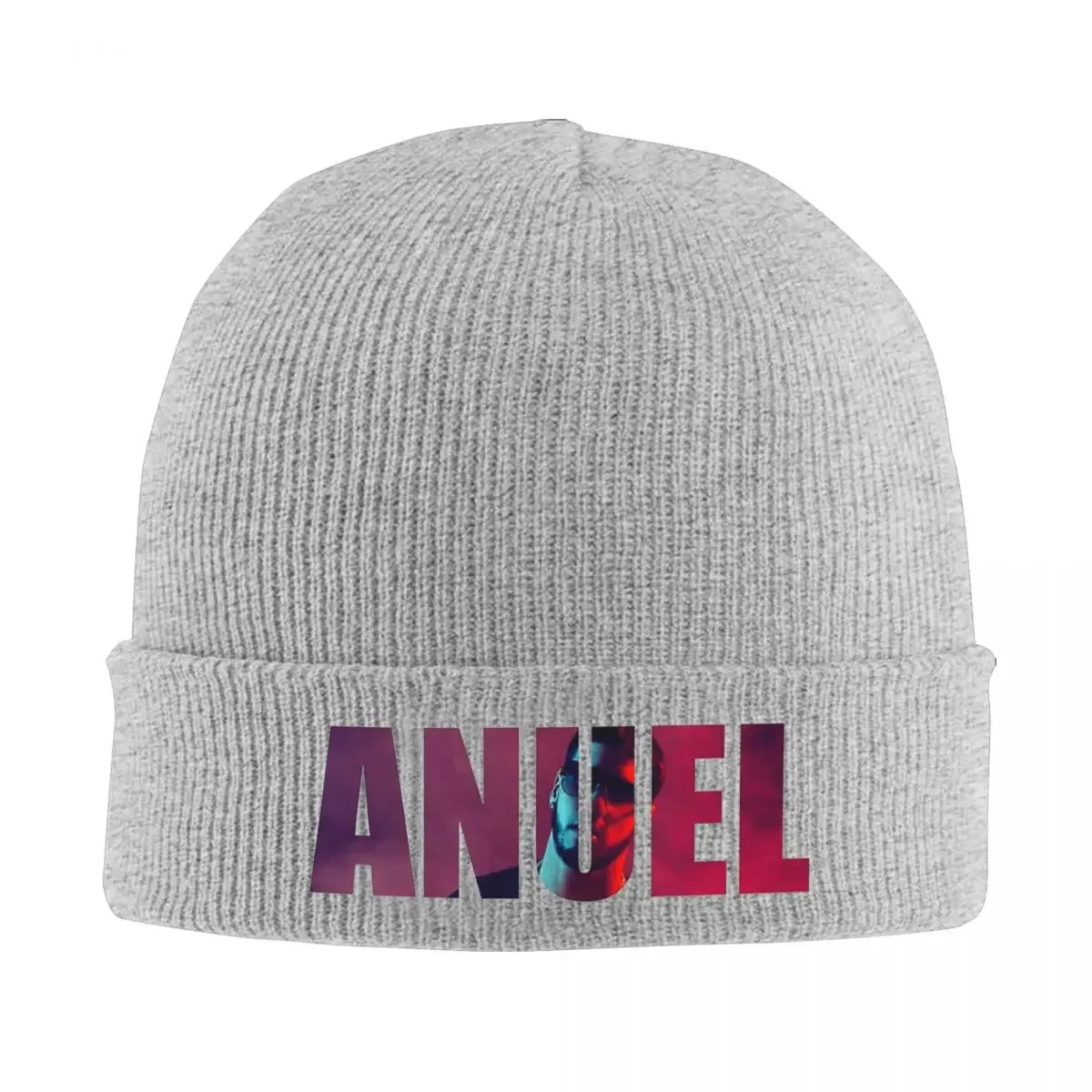 Шапка-бини унисекс с принтом, с принтом