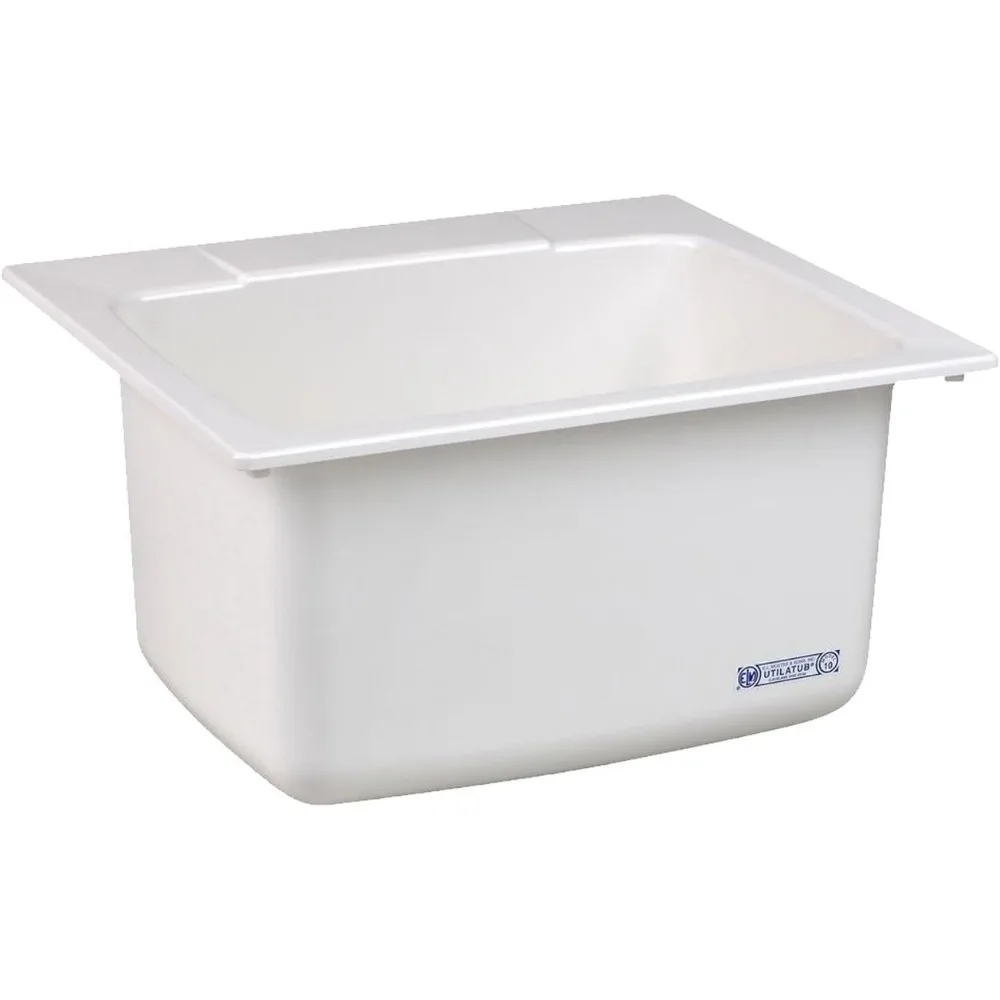 10C Utility Sink, 22 x 25-Inch, White