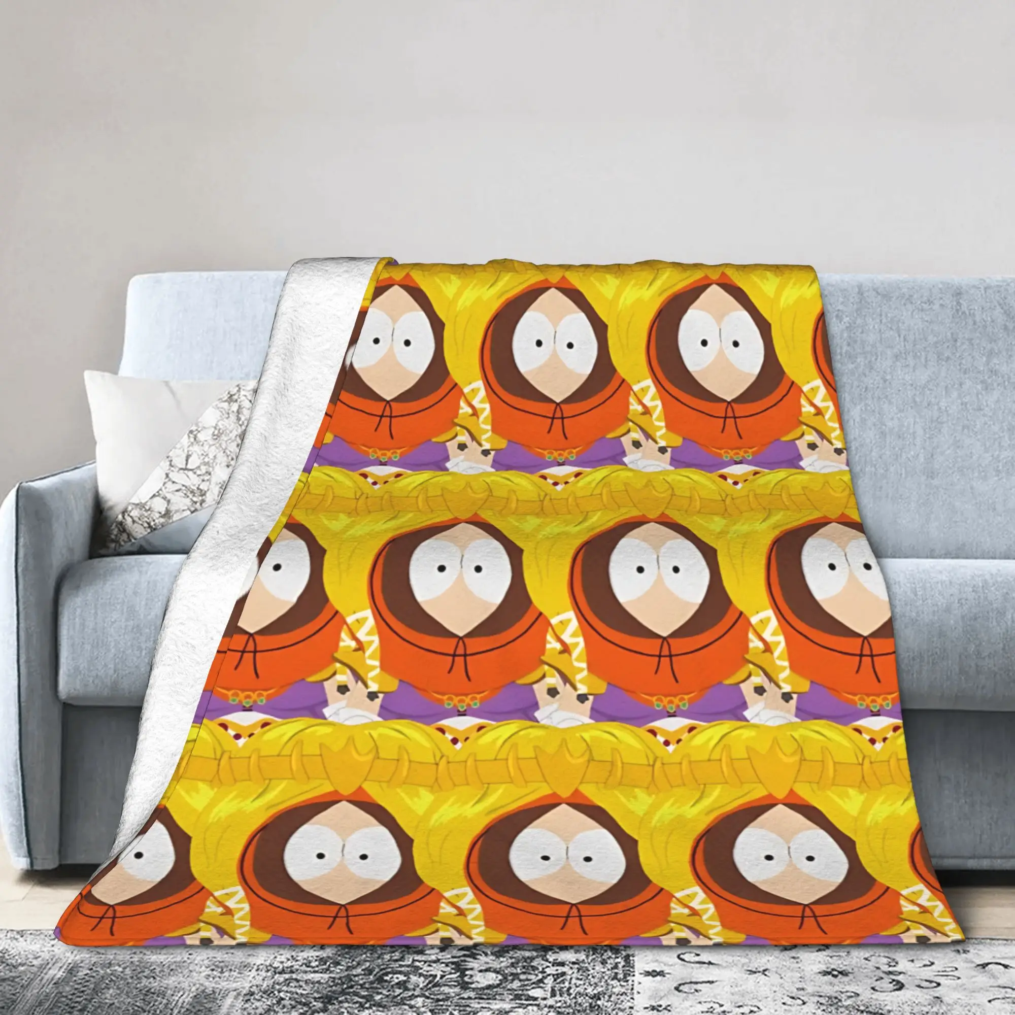 プリンセス・ケニー・サウス・パークス ブランケット ウール ヴィンテージ ソフト スローブランケット ホーム レストラン デコレーション用