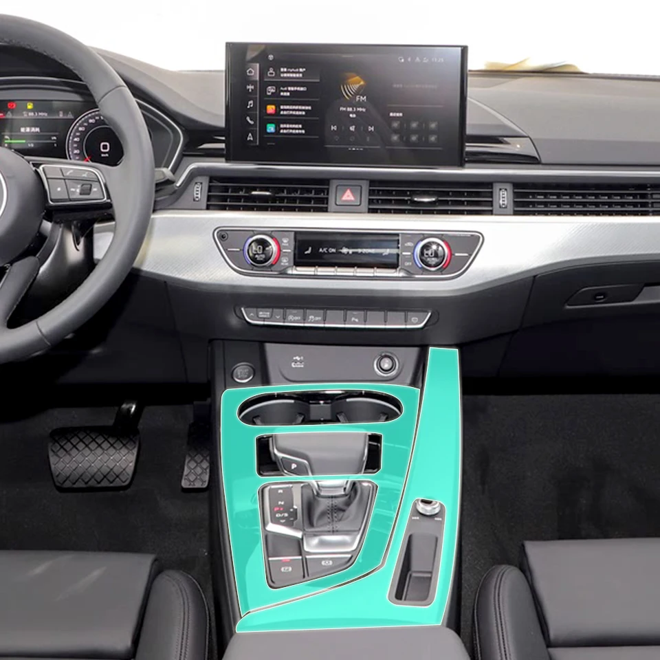 

For Audi A5 8W6 S5 2021-2024 Pre cutting Car Interior PPF Paint protection Film TPU Gear Panel Anti-Scratch Sticker