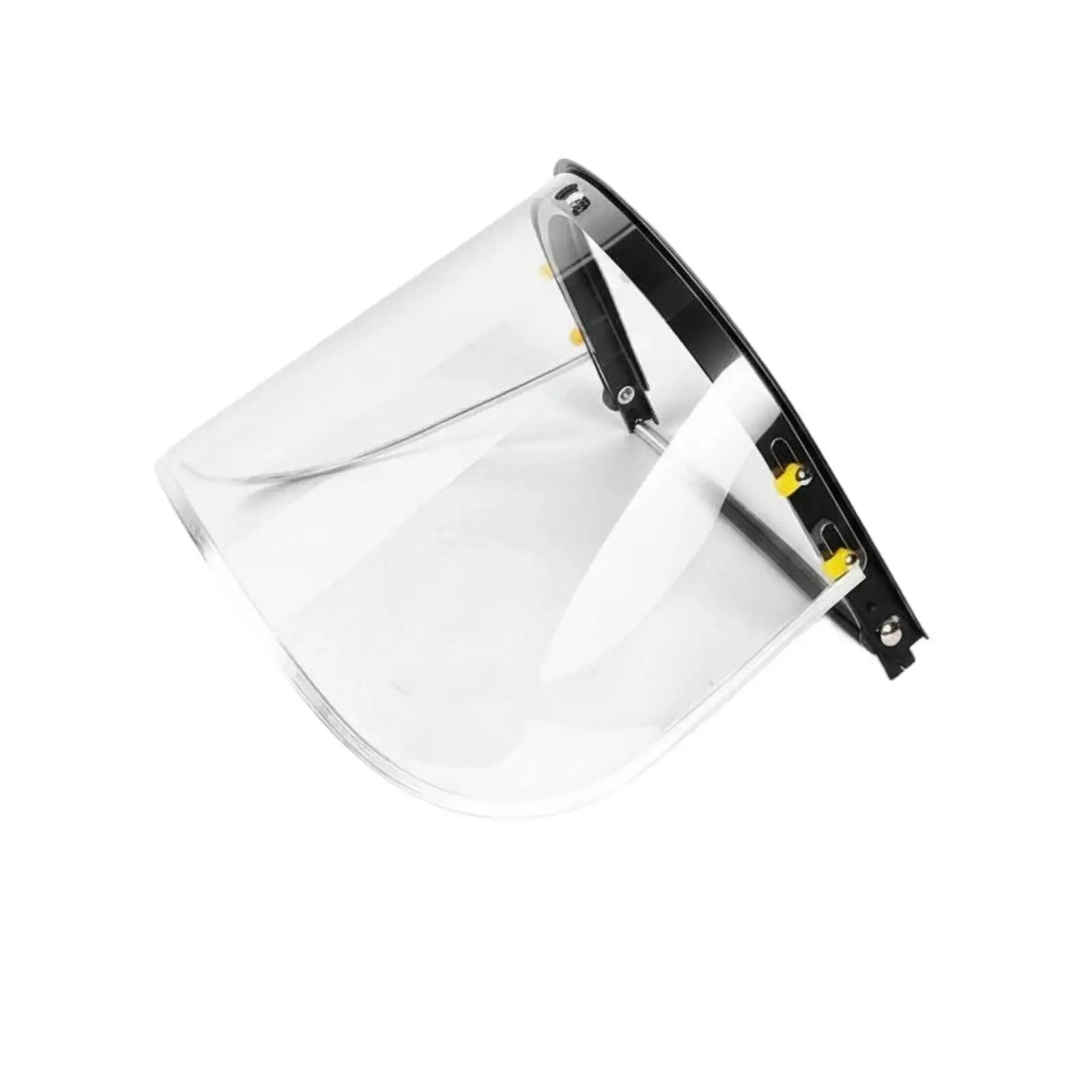 Full Face Protective Shield with Flip Up Mechanism Safety Mask for Construction Painting and Outdoor Worksite Guarding Needs