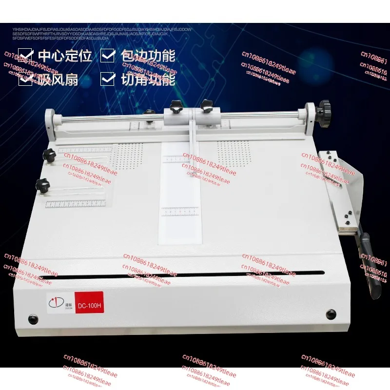 DC-100H book case machine cover machine automatic hemming hardcover forming book case machine hardcover book cover