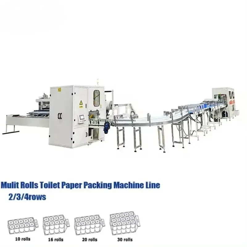 YG Automatic Maxi Roll Lamination Industrial Roll Toilet Tissue Paper Making Production Line on Sale