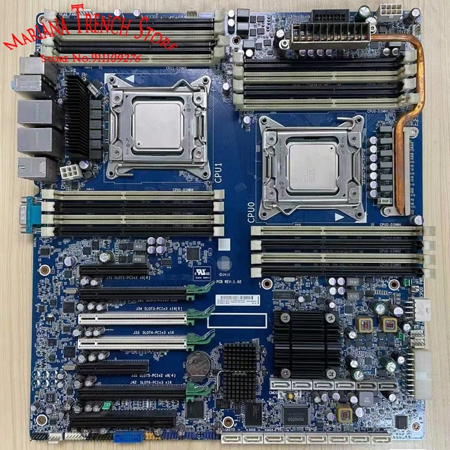 Pc Motherboard For Hp Z820 Tower Pc Rev1.02 708464-001 618266-002 -  Motherboards - AliExpress