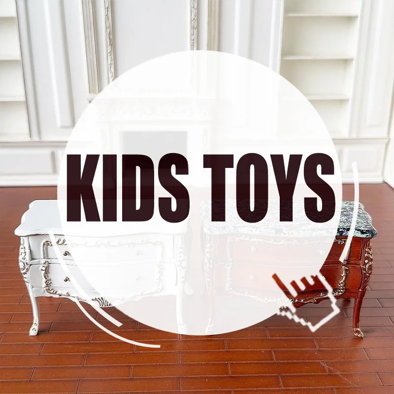 

DIY 1:12 кукольный домик, миниатюрная модель, сцена, европейский позолоченный шкаф, ящик, сундук, можно открыть, имитация мебели, ролевая игрушка