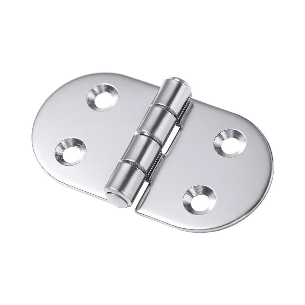 2Pcs Stainless Steel Heavy Duty Hatch Casting Hinge Corrosion Resistance Rust-proof Boat Hinge Thickness Easy Installation