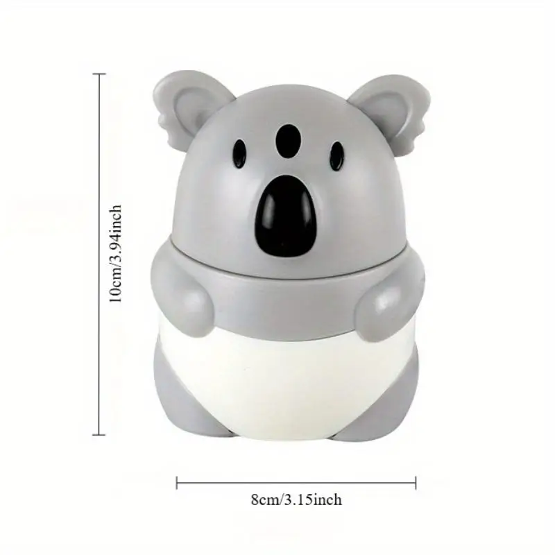 1 Pc Cartoon Koala Automatic Toothpick Holder Creative Kitchen Table Storage Box Organizer Lovely Home Decor