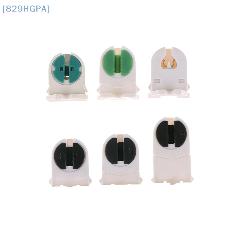 

10Pcs Home T5 Light Holder G5 Base Non-Shunted Heat-Resistant Lamp Socket AC500V 2A For LED Fluorescent Light Tube Holder