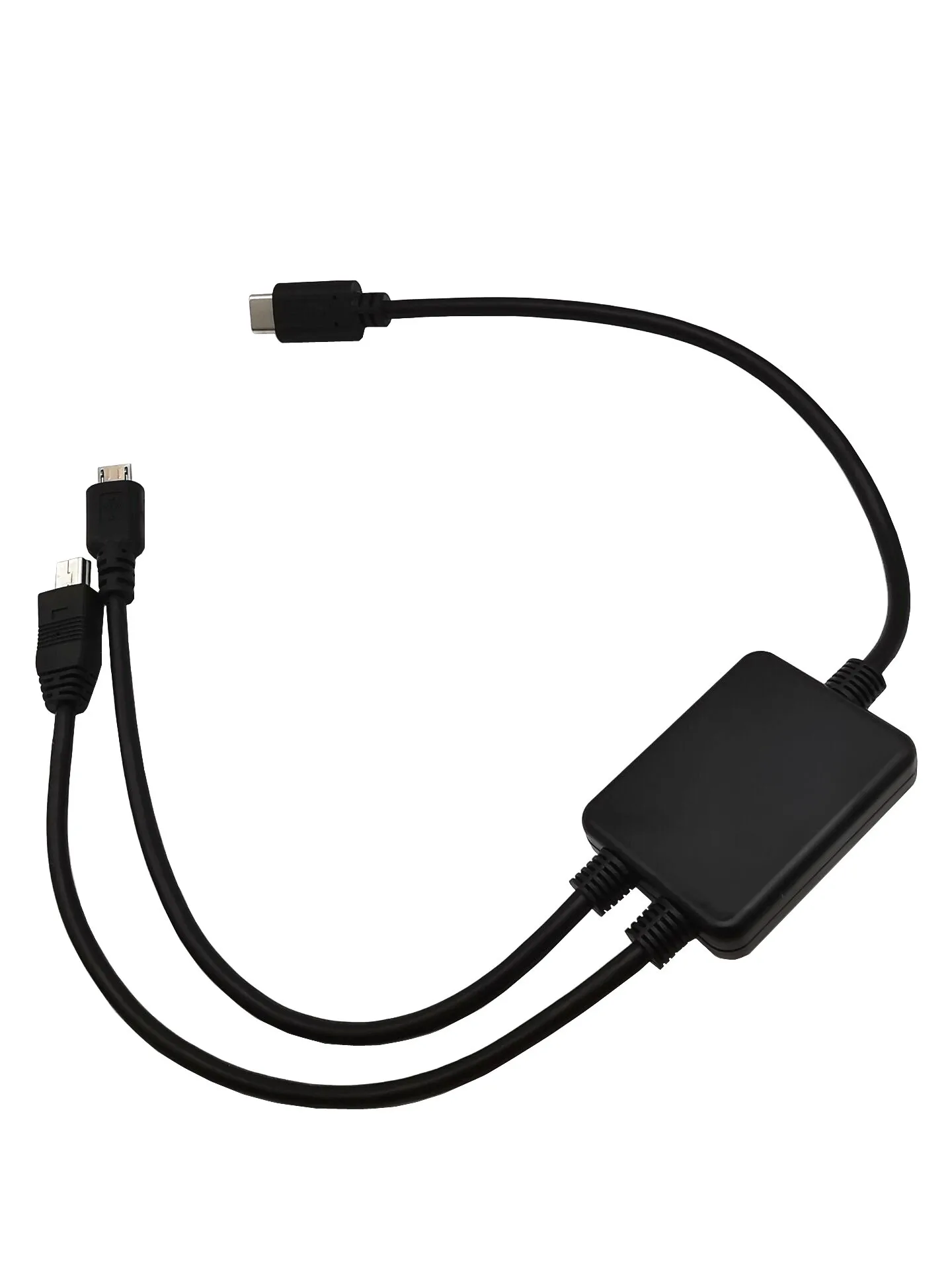 동시 동시 통역 OTG 듀얼 데이터, 1 분 2 USB 3.1, C타입-미니 5P, 마이크로 USB OTG 케이블