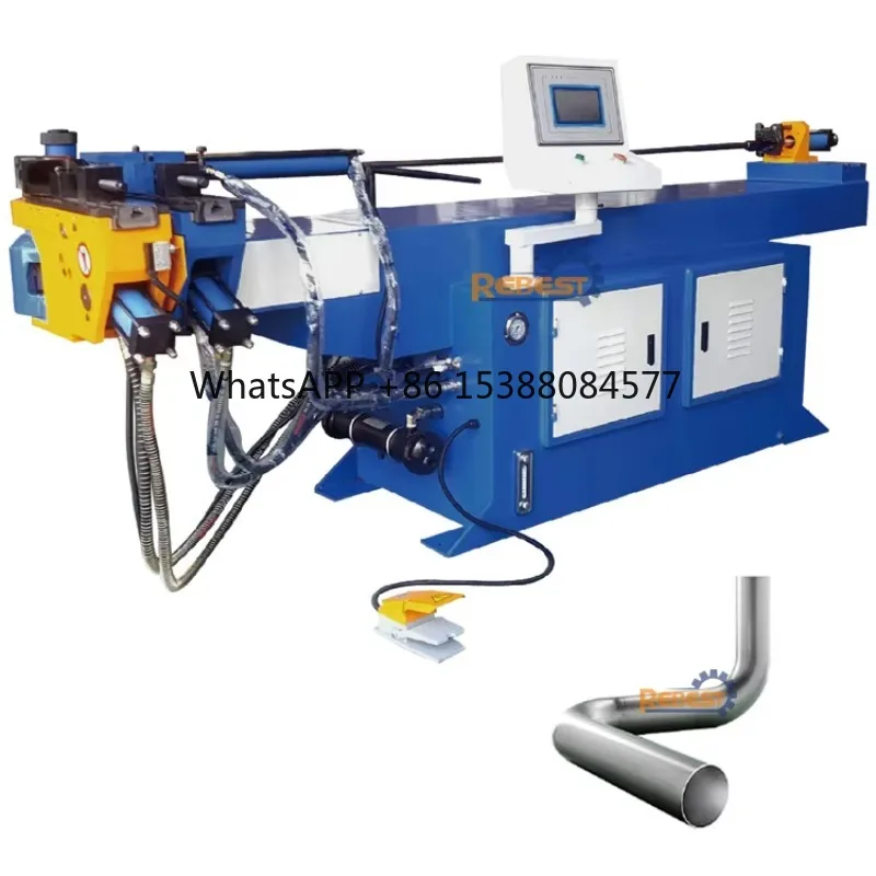 

CNC Hydraulic Mandrel Pipe Bending Machine DW50CNC DW63CNC 2inch 3inch Mandrel Pipe Bending Machine