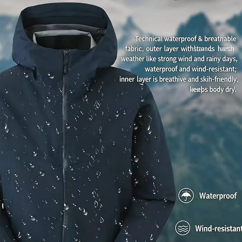 

Men or Women Lightweight Windbreaker Jackets for Man Waterproof & Windproof