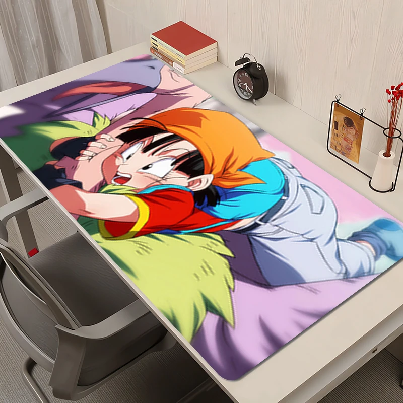 Mouse pad dragon ball antiderrapante tapete de mesa tapetes de jogos acessórios para pc hd mousepad grande teclado estendido padrão tablet almofada
