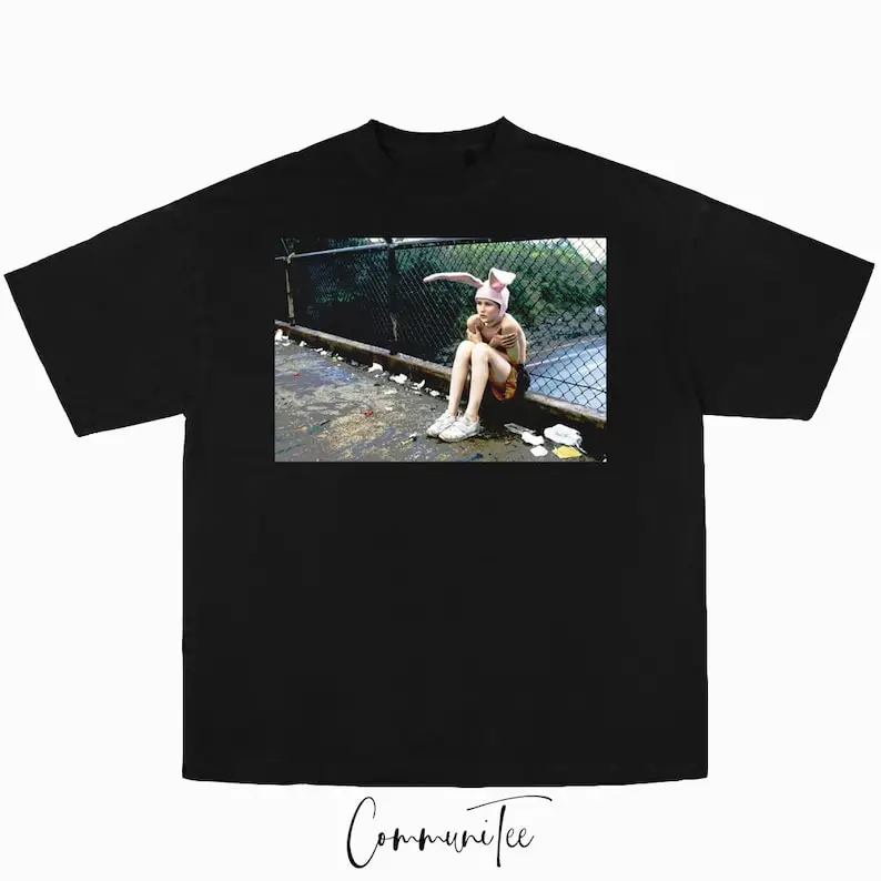 

Футболка с кроликом Hate Gummo Buns DMX Belly Rap, футболка с большим лицом и головой в винтажном стиле, графическая футболка в стиле хип-хоп