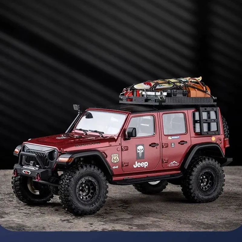 Fms 1:18 Thunder Storm Eazy Rc Zdalnie sterowany pojazd wspinaczkowy z napędem na cztery koła Off Road Model symulacyjny pojazdu elektrycznego