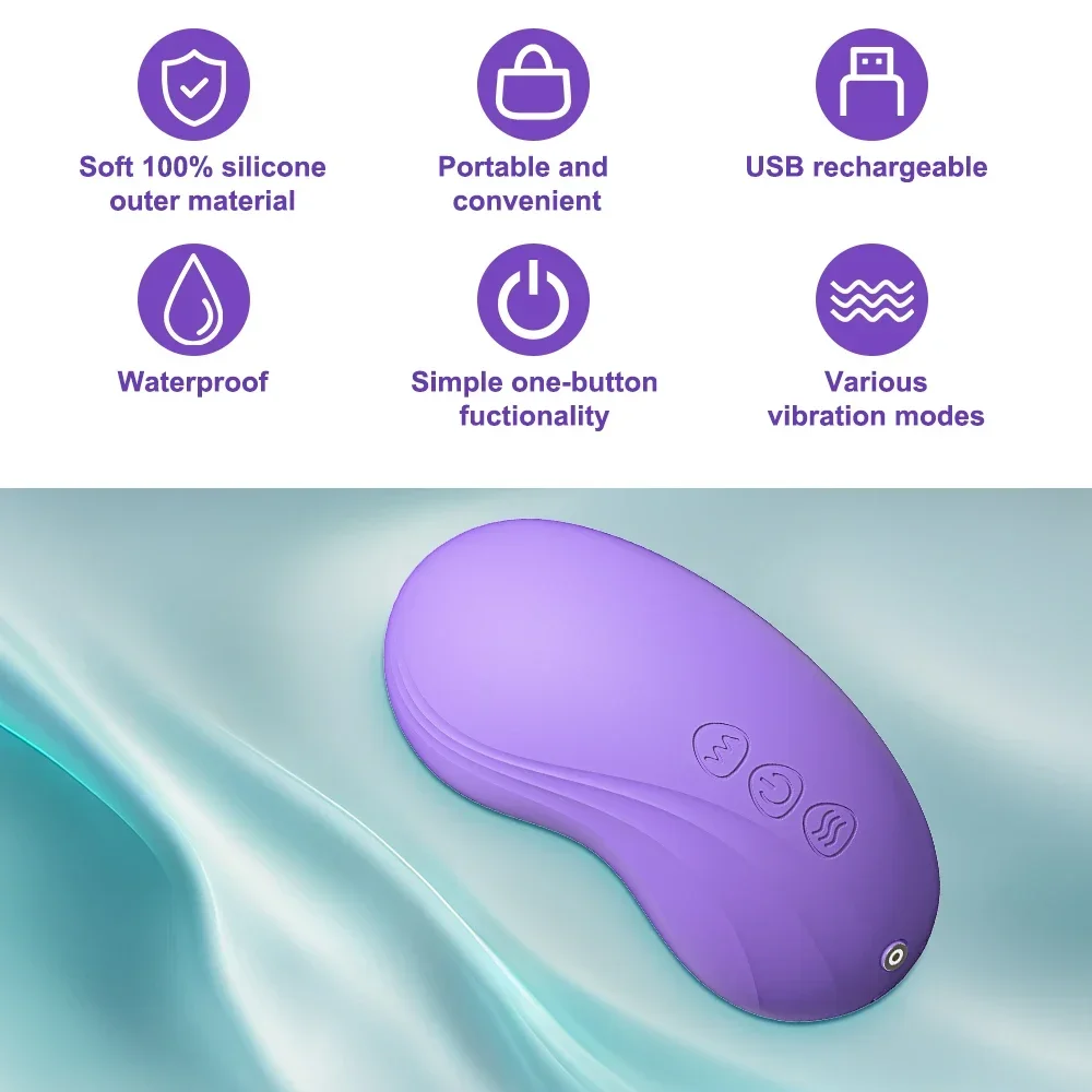 10 Massagemodi Brustmassagegerät Ultradünnes wärmendes Stillmassagegerät für die Brustvergrößerungspumpe für Frauen