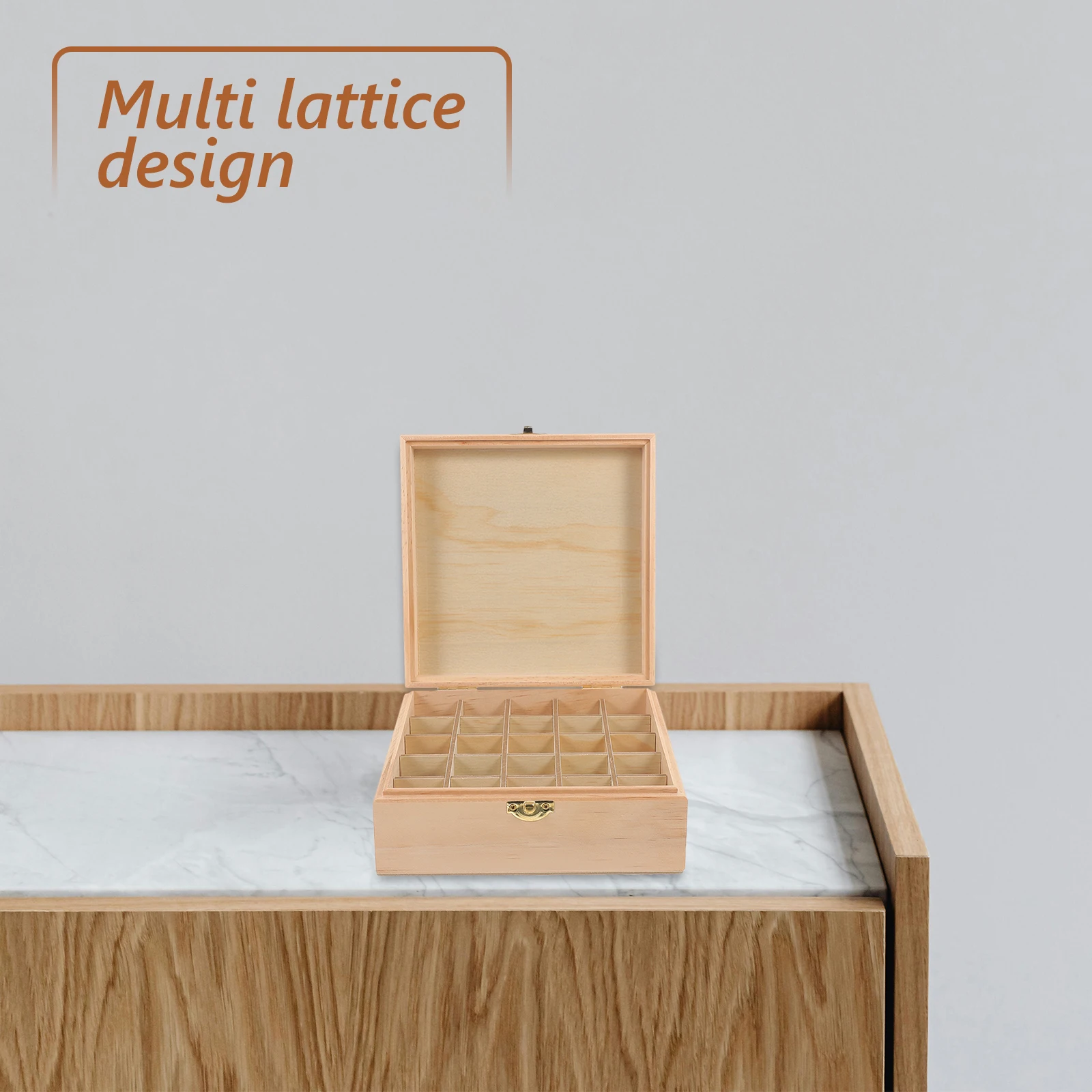 

Storage Box Boxes Essential Oil Carrying Case Bottle Gift Holder Organizer Organizers and Wooden Delicate Organiser Container