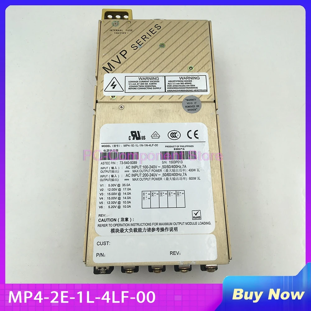 Power Supply 600W For ASTEC MP4-2E-1L-4LF-00 MP4-1E-1L-1L-1N-1N-00