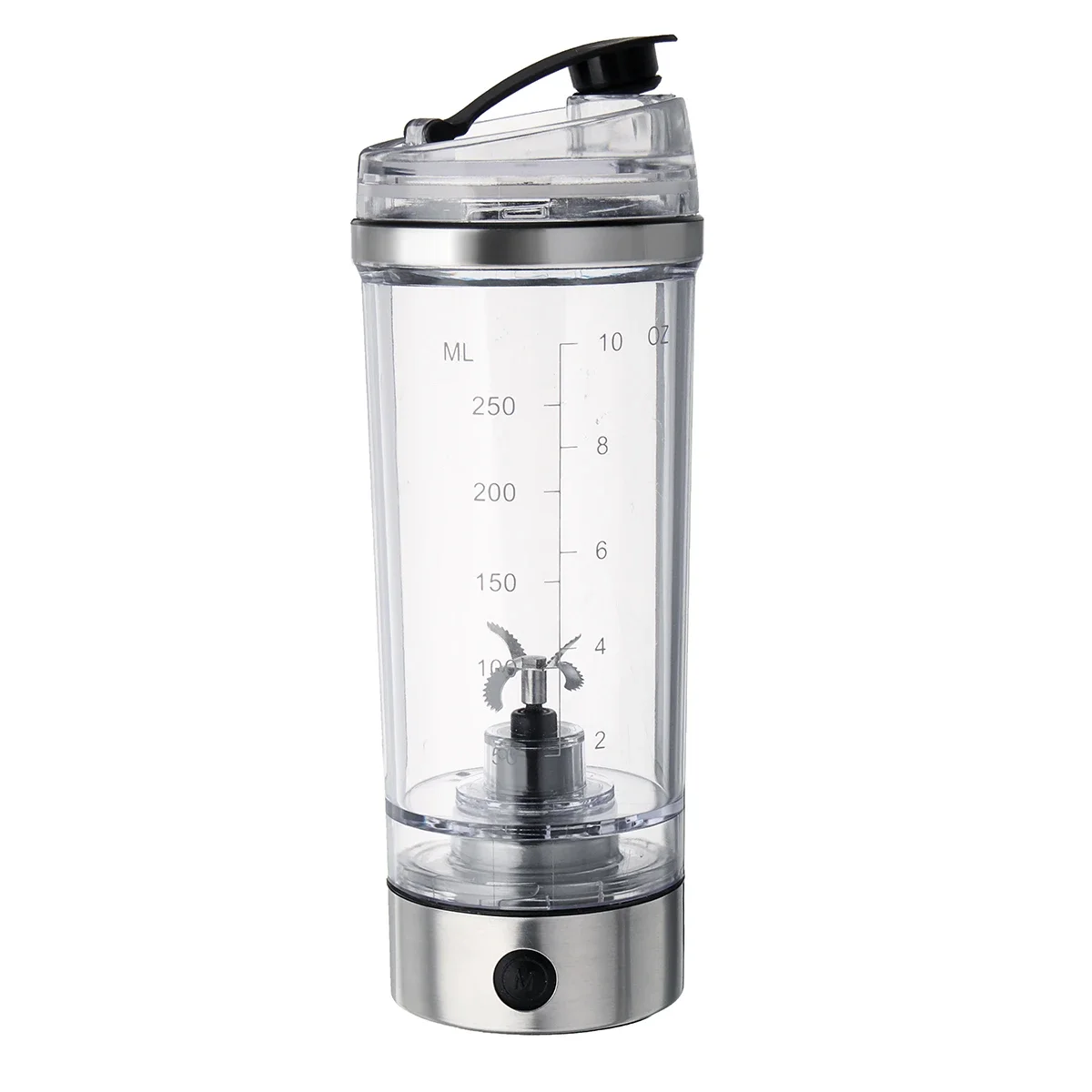 250ML elektryczny mieszadło białkowe mieszadło USB Shake butelka kawa z mlekiem Blender czajnik Fitness Vortex Tornado inteligentny mikser 2020 nowy