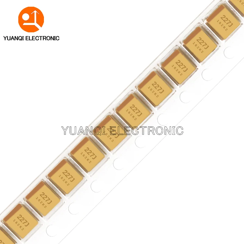 10pcs Type B 1UF 4.7UF 10UF 47UF 100UF 220UF Tantalum Capacitor 4V 6.3V 16V 20V 25V 35V 50V 3528 1210 227 476 107 475 106 105