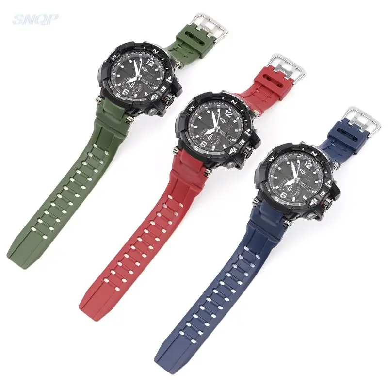 Strap for Casio G-SHOCK GW-4000 GA-1000 GW-A1000 GW-A1100 G-1400  Men Sport Diving Waterproof TPU Silicone Watch Band Bracelet