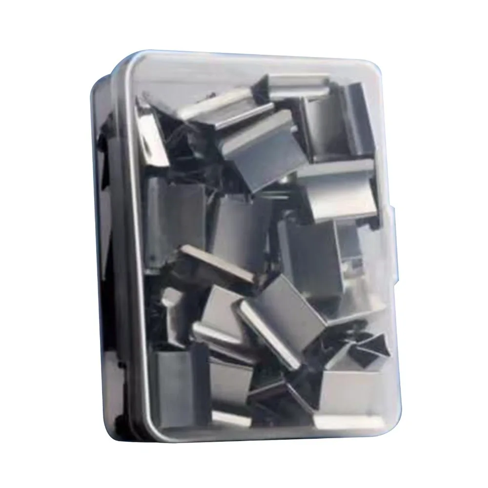 50Pcs Metal Refill Clips Multi Color Spring Shaped Push Clip Refills Slim Profile 50 Pieces Count Paper Fasteners