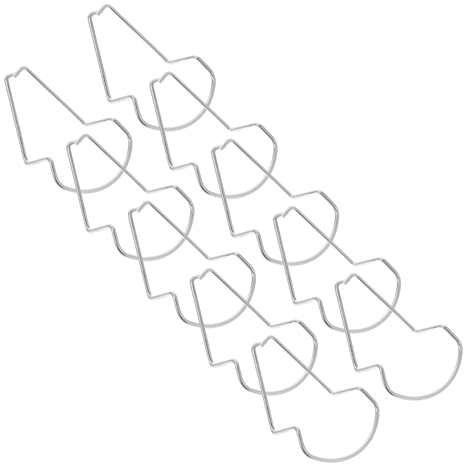 

10pcs 10 Blade Protectors for Electric Lawn Mower Trimmer Steel Material Gardening Accessories Efficient Replacement Parts