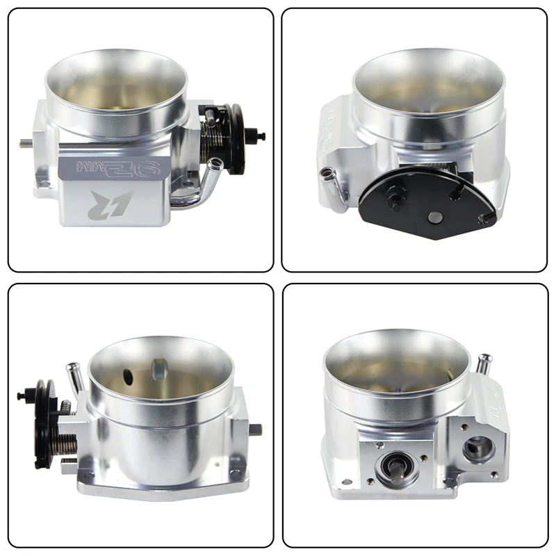 92MM Throttle body+TPS IAC+Adapter Plate Fit Fot Chevy GM Gen III LSX LS LS1 LS2 LS7