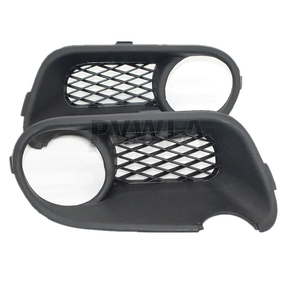 For VW Touareg 2003 2004 2005 2006 2007 car accessories Front Halogen Fog Lamp Driving Lights Grille Cover Clean Glass Lens view 6