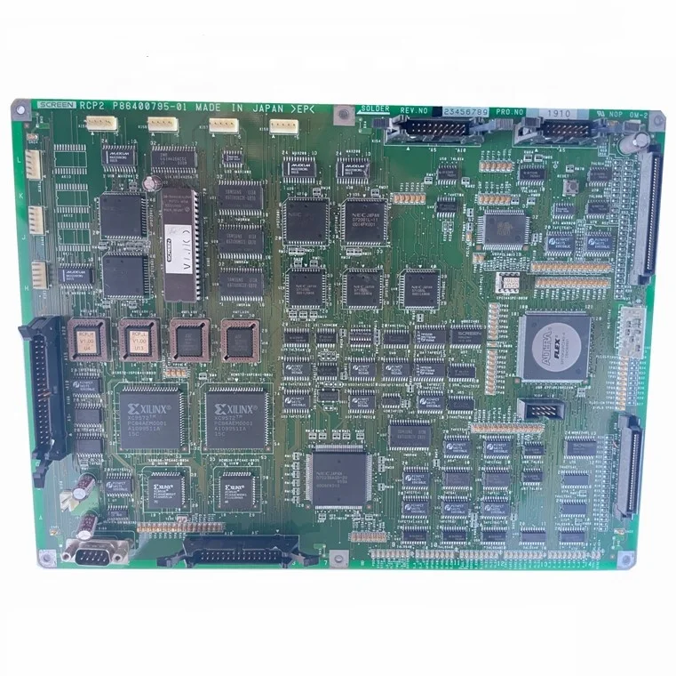 Used and Re-certified Screen PT-R 8000, 8000II, 8600, 4300, 4000II & 4000 Luxel T-9000 CTP RCP2 Board P86400795-01