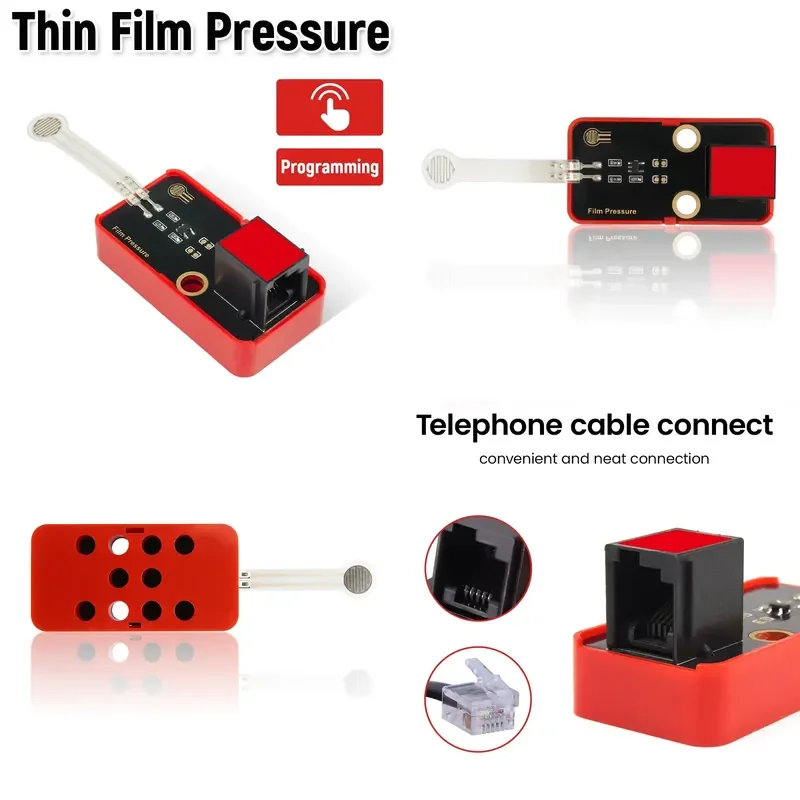DIY Electronic STEM Programming Electronic building block membrane pressure sensor for Arduino