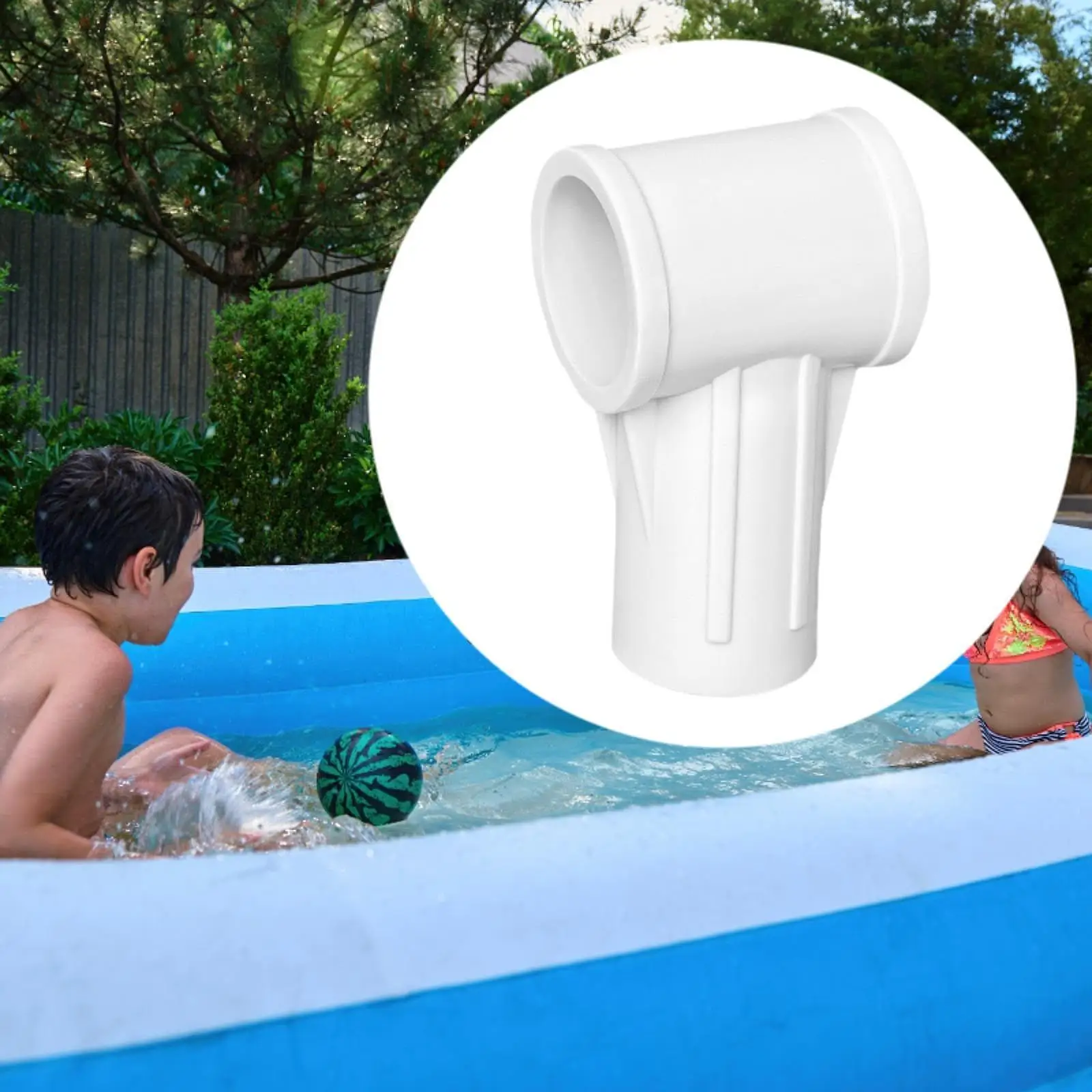 Pool Hose Joint Swimming Pool Pump Replacement Leakproof Accessories Coupling High Performance Hose Adapter Accessories White