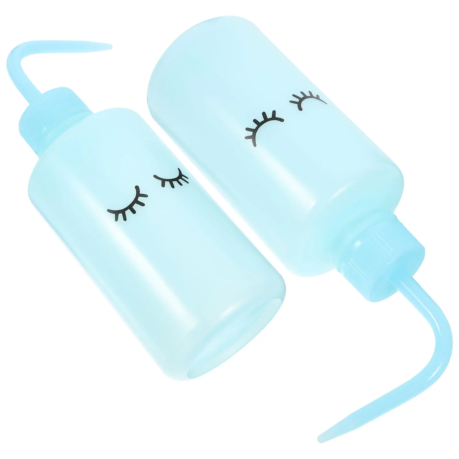 2 Stuks Lash Wasflessen Knijpflessen Wimperwasfles Smalle Tuit Wasfles Voor Lash Watering Wimperverlenging