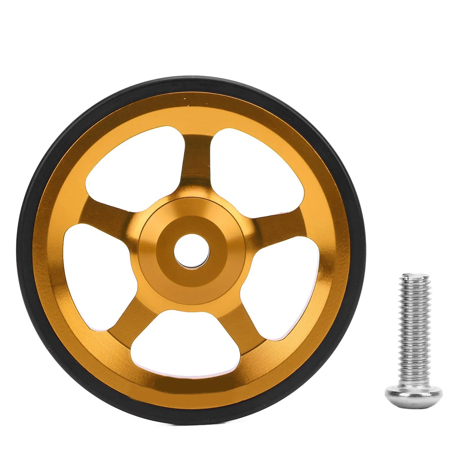 Vouwfiets Gemakkelijk wiel Soepeler te bedienen Gemakkelijk te verplaatsen Veilige bevestiging Aluminiumlegering Eenvoudige installatie Duurzaam Easywheel