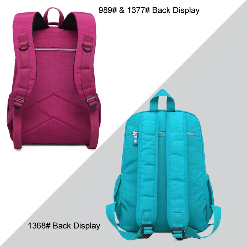 Tegaote-Mochila escolar grande casual de nylon para adolescentes, mala de viagem, mochila para laptop feminino, 2023